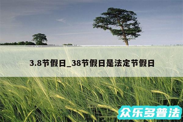3.8节假日_38节假日是法定节假日