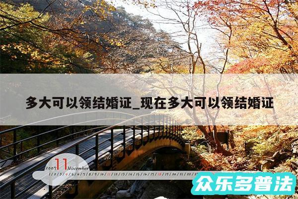 多大可以领结婚证_现在多大可以领结婚证