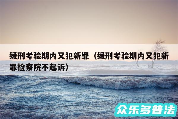 缓刑考验期内又犯新罪以及缓刑考验期内又犯新罪检察院不起诉