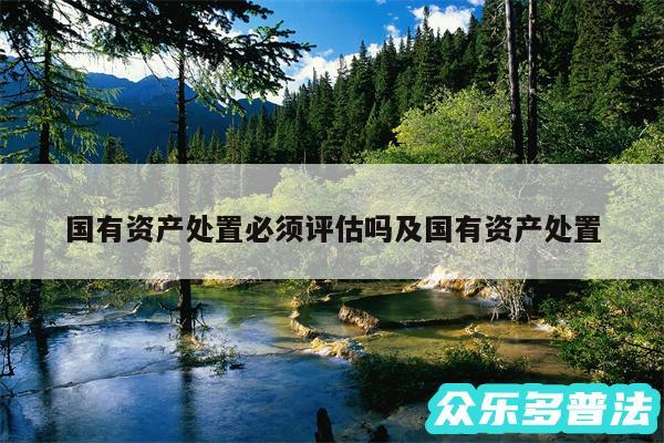 国有资产处置必须评估吗及国有资产处置