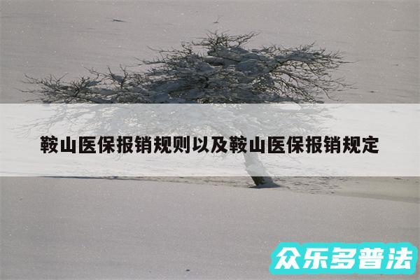 鞍山医保报销规则以及鞍山医保报销规定