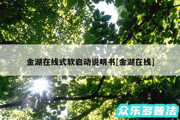 金湖在线式软启动说明书及金湖在线