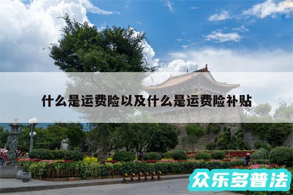 什么是运费险以及什么是运费险补贴