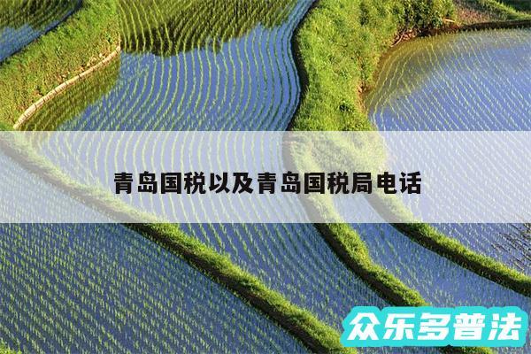 青岛国税以及青岛国税局电话
